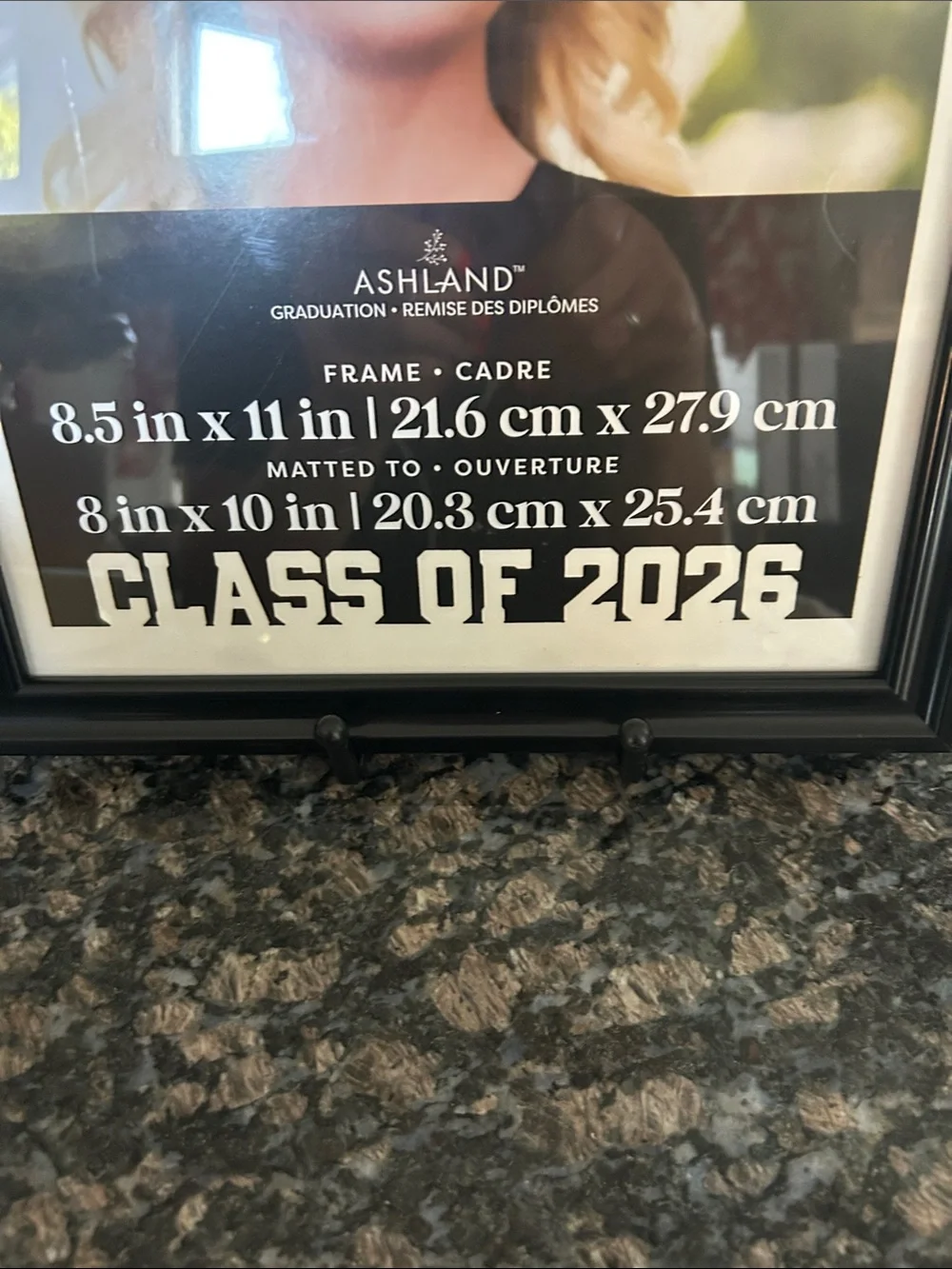 ASHLAND 8x10 BLACK CLASS OF 2026 MATTEE WALL FRAME NWT
